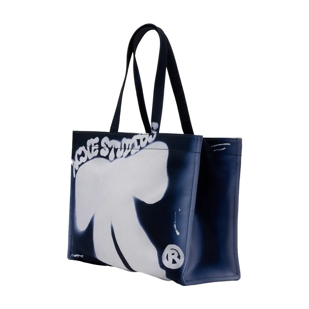 Acne Studios Logo Print Tote Bag
