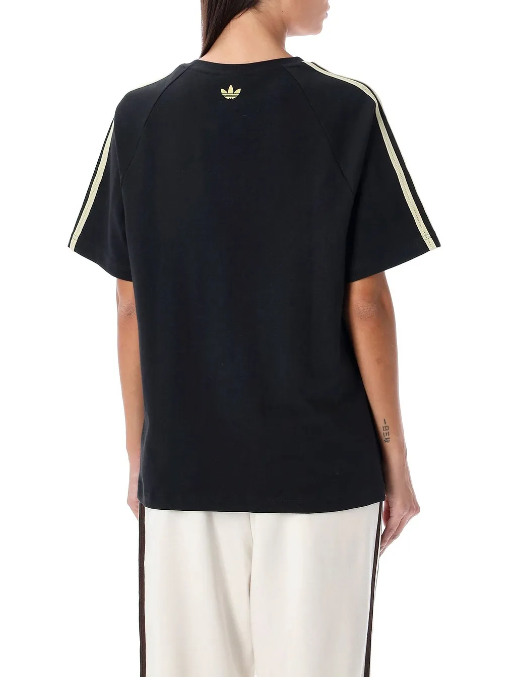 Adidas By Wales Bonner Logo Detailed Crewneck T-Shirt