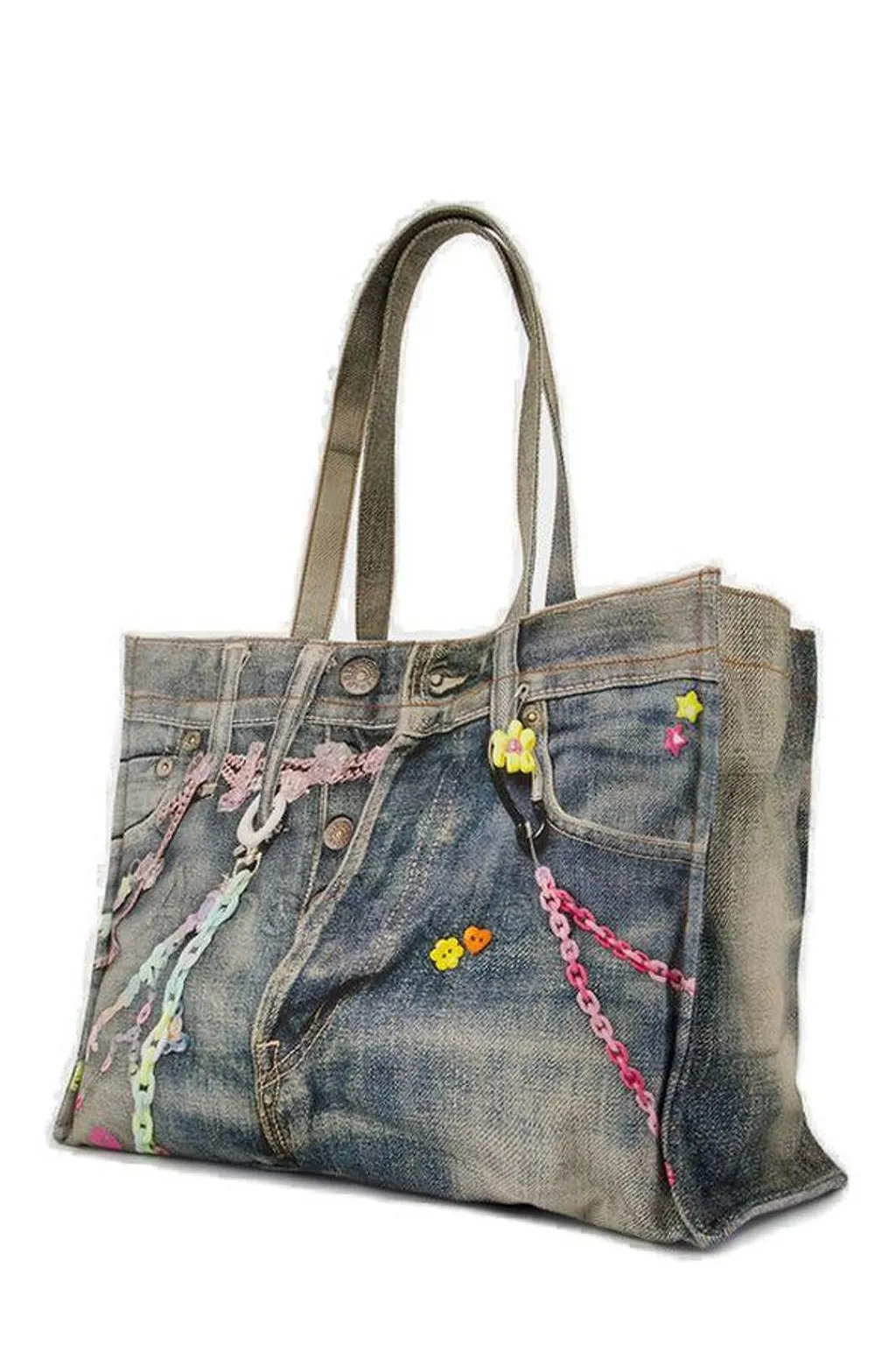 Acne Studios Logo Shoulder Tote Bag