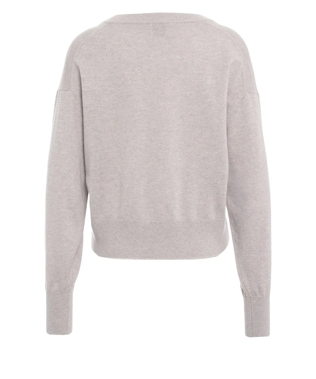 Celosia V-Neck Knitted Jumper
