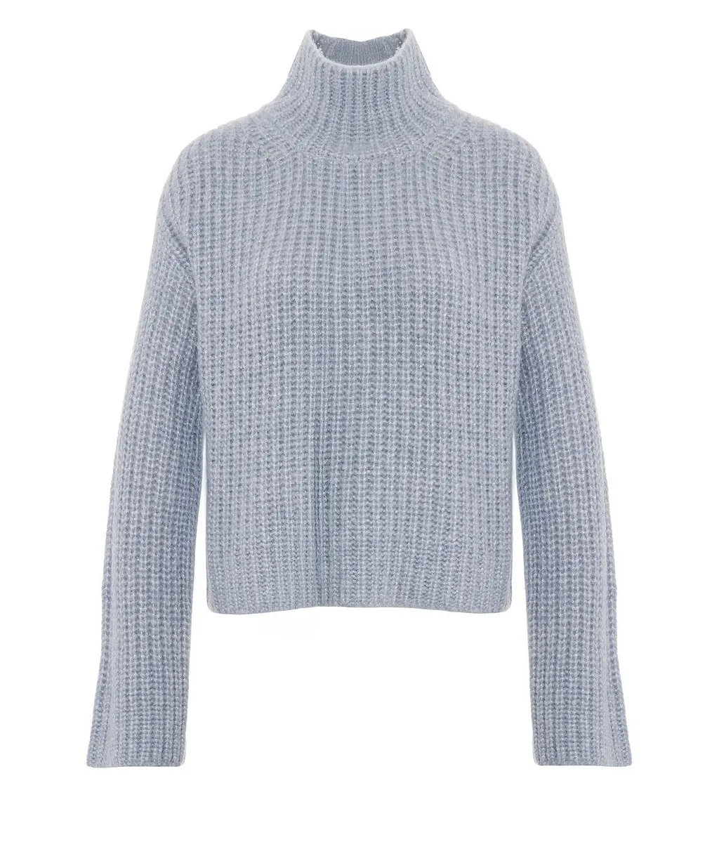 8Pm High-Neck Knitted Jumper