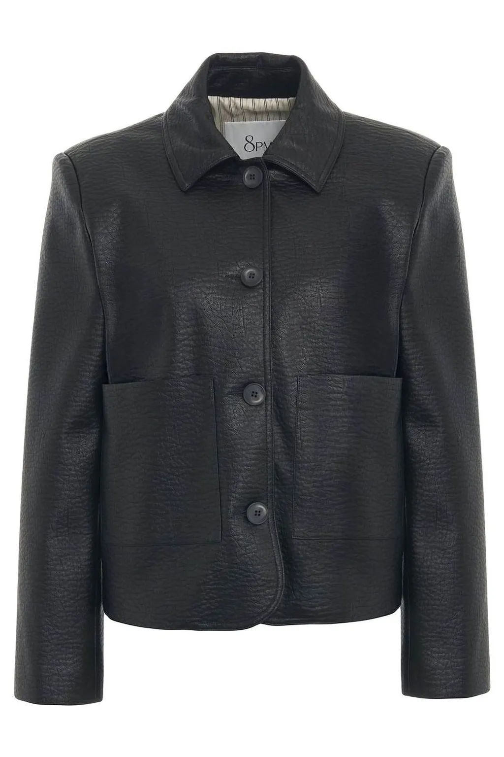 8Pm Long Sleeved Button-Up Jacket