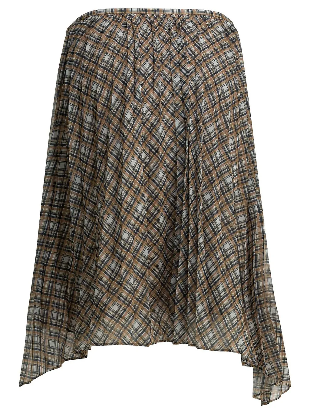 Acne Studios Long Checked Skirt