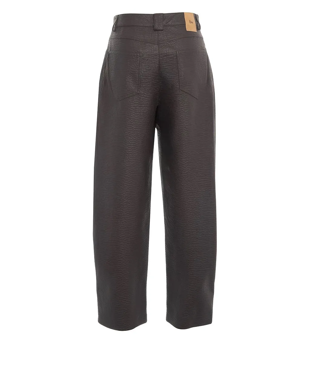 Sylva High Waist Wide-Leg Trousers