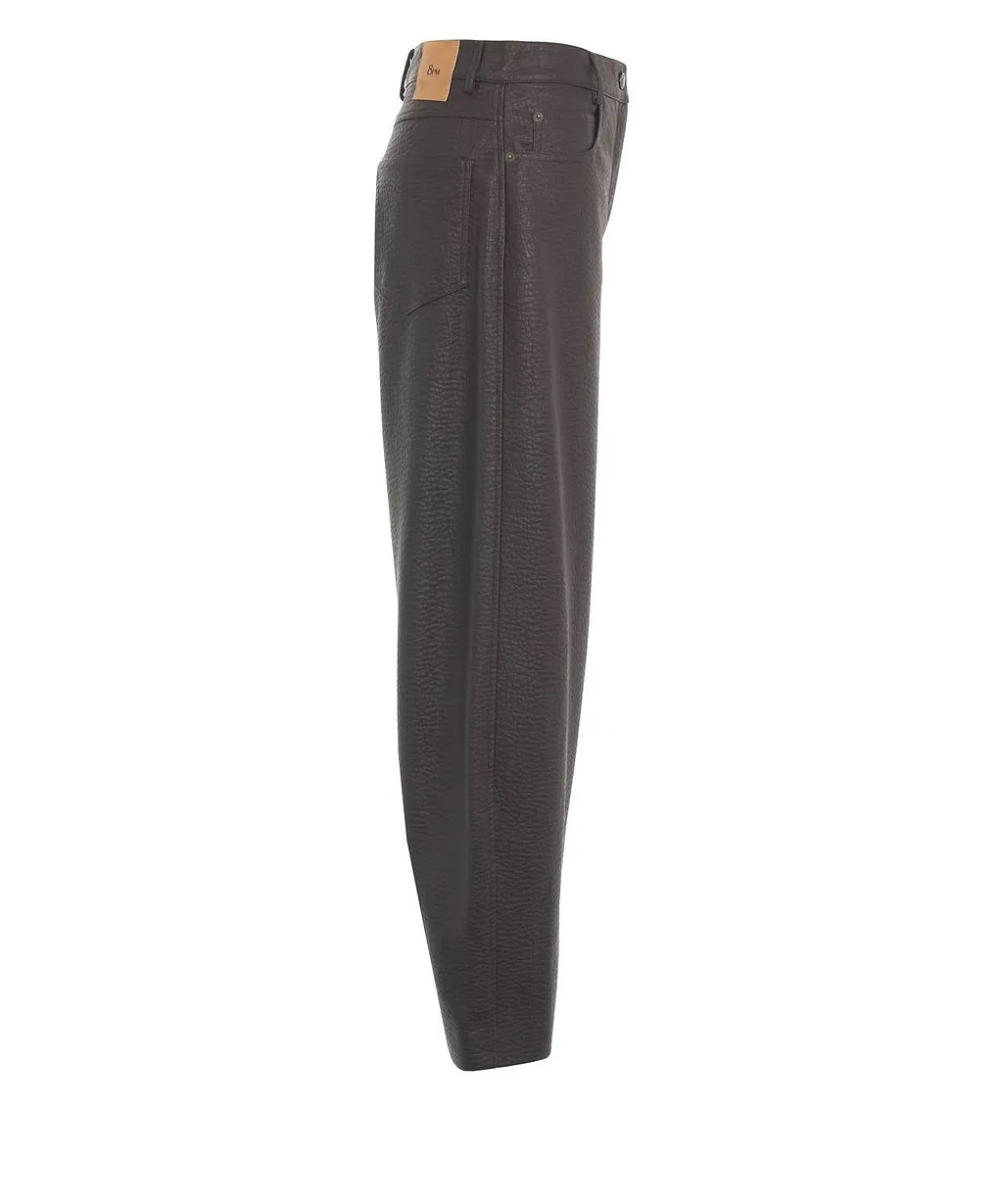 Sylva High Waist Wide-Leg Trousers