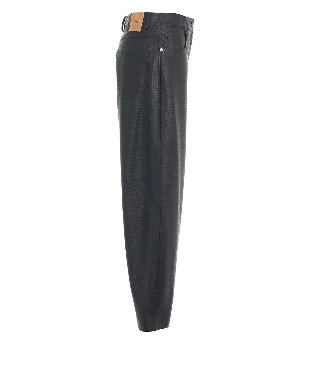 Sylva High Waist Wide-Leg Trousers