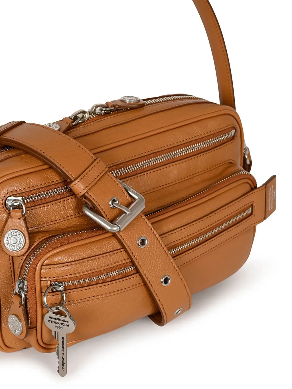 Acne Studios Multi-Zip Shoulder Bag