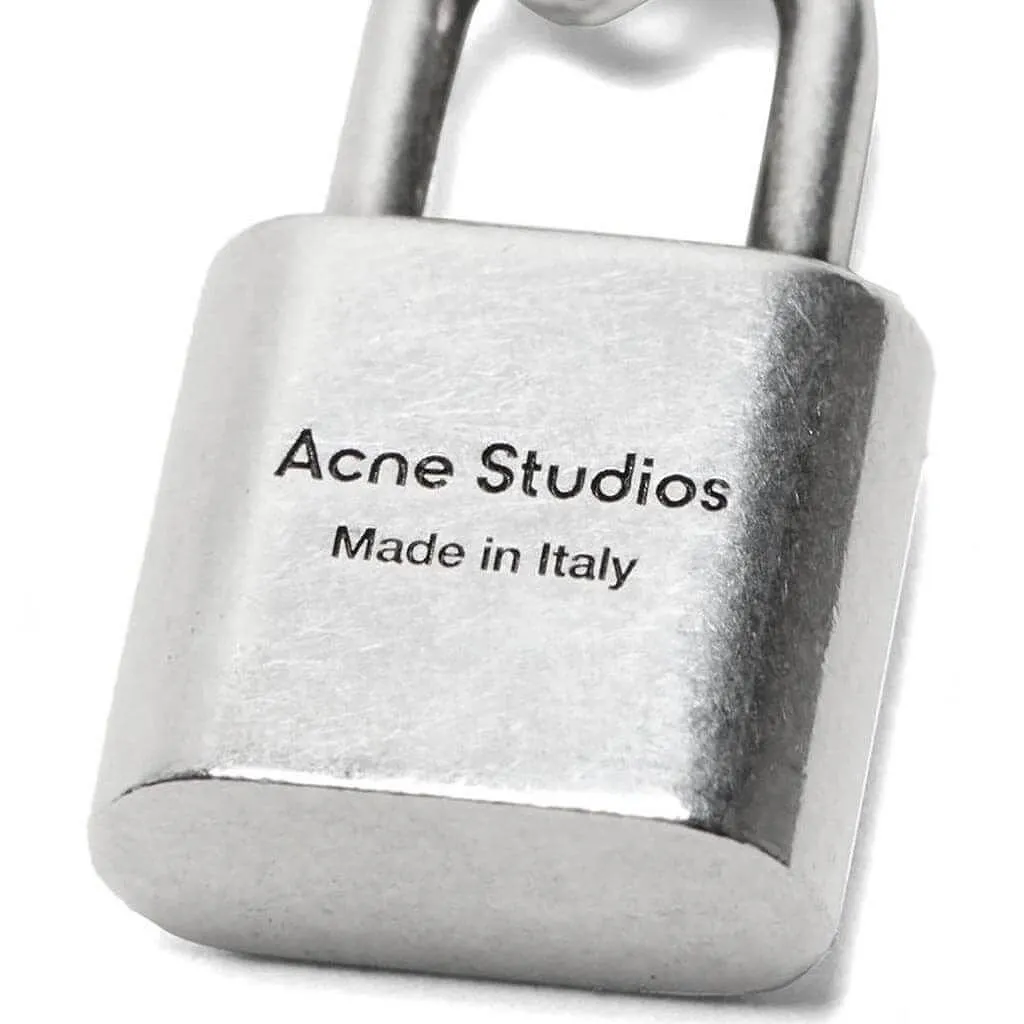 Acne Studios Padlock Chain Necklace