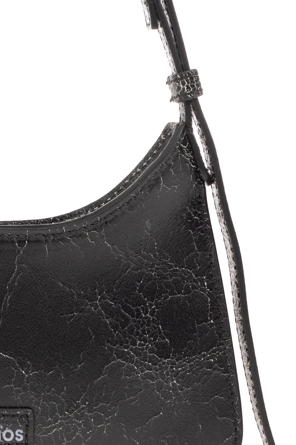 Acne Studios Platt Logo Detailed Micro Shoulder Bag