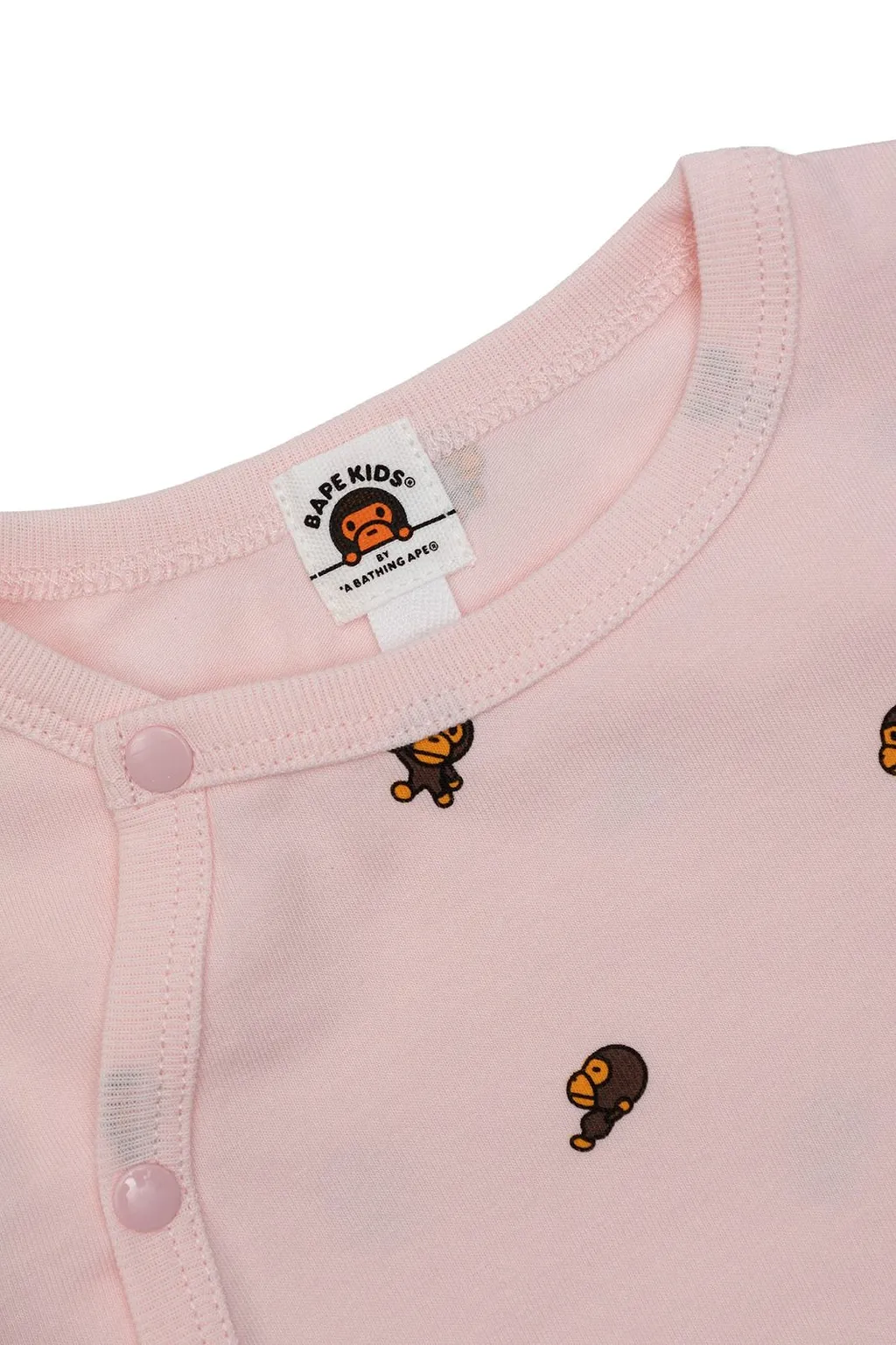 A Bathing Ape® Allover Print Kids Bodysuit