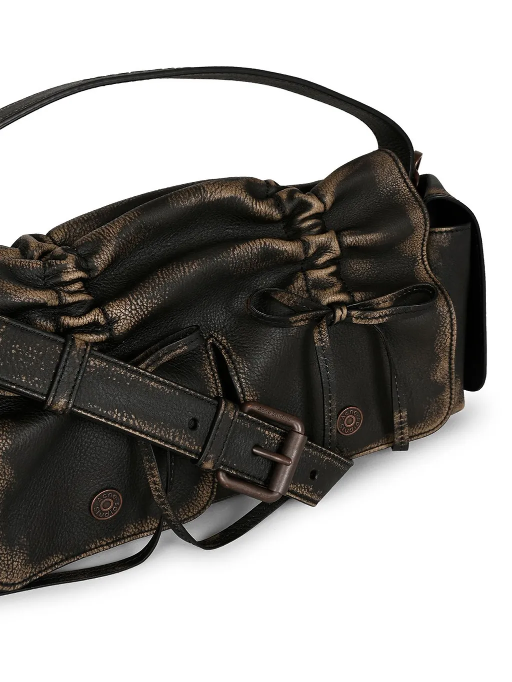 Acne Studios Ruched Pocket Shoulder Bag