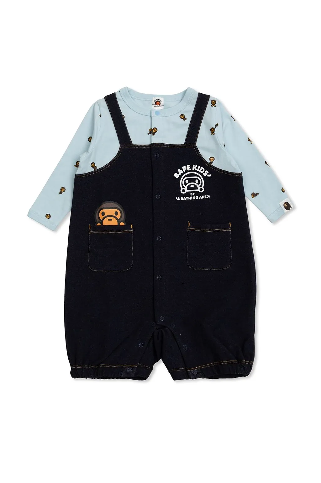 Bape Kids Printed Baby Onesie