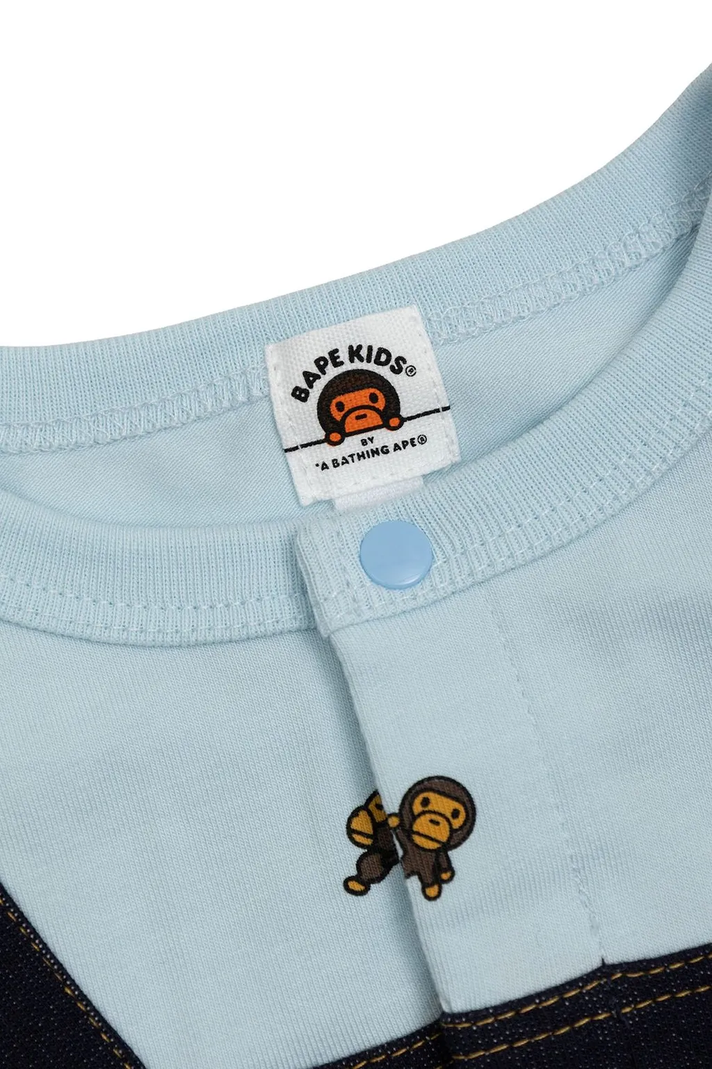 Bape Kids Printed Baby Onesie