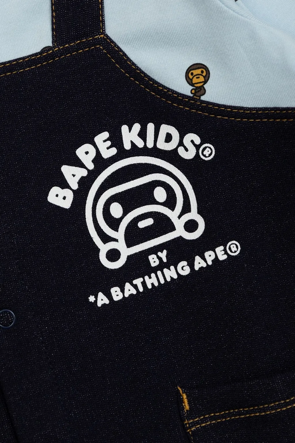 Bape Kids Printed Baby Onesie