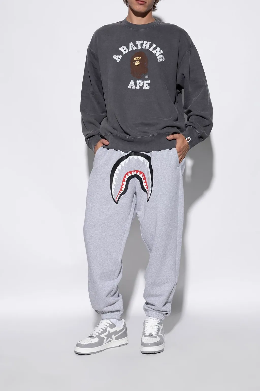 Bape Sta Logo Low-Top Sneakers