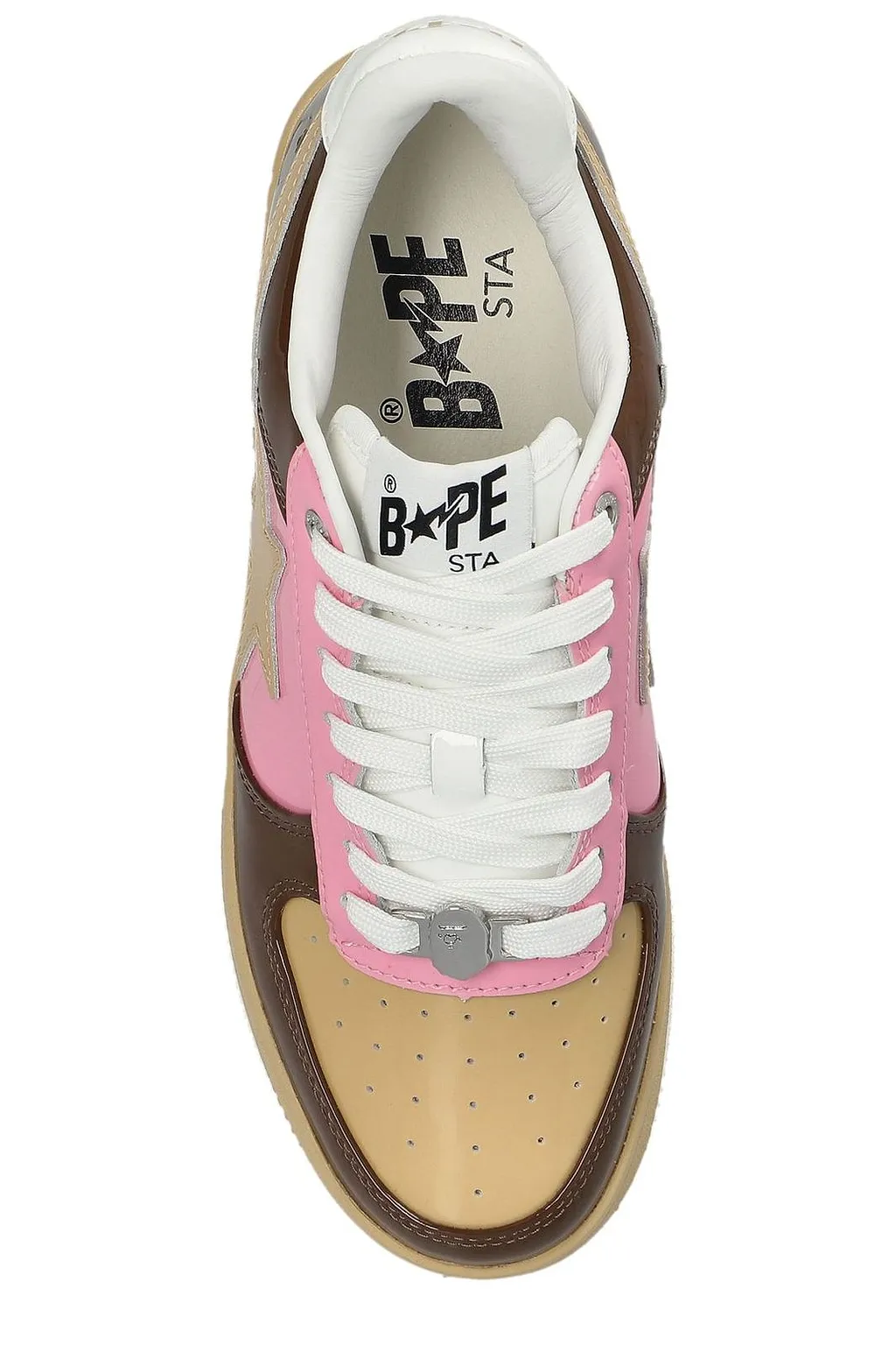 A Bathing Ape Bape Sta Logo Low-Top Sneakers