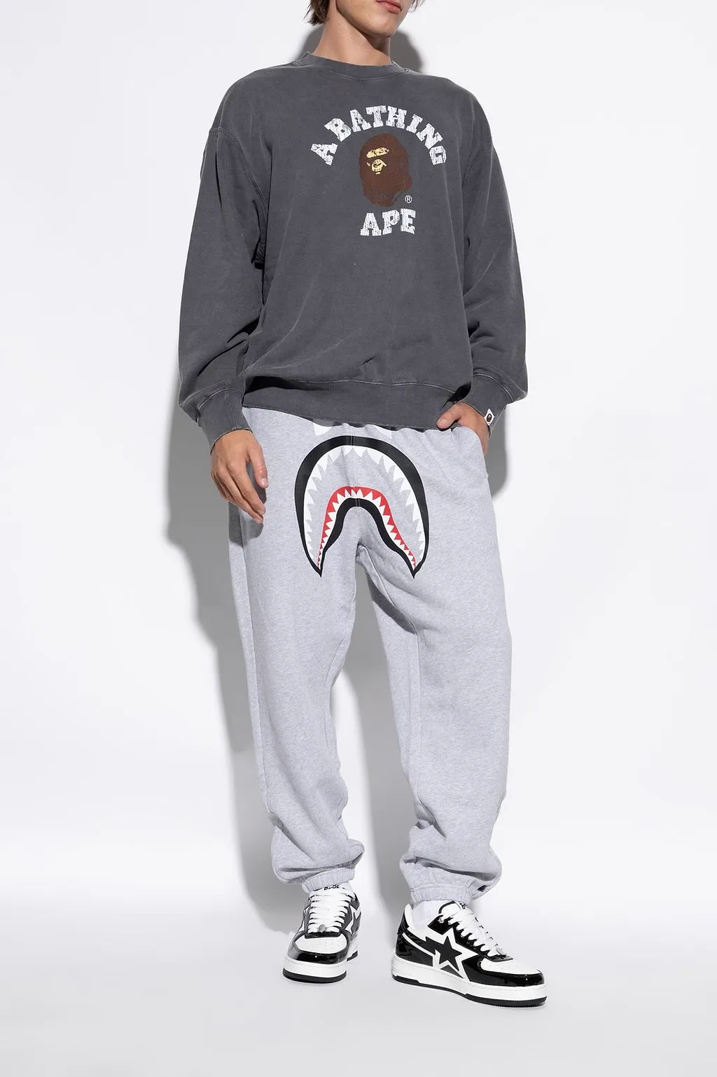 Bape Sta Logo Low-Top Sneakers