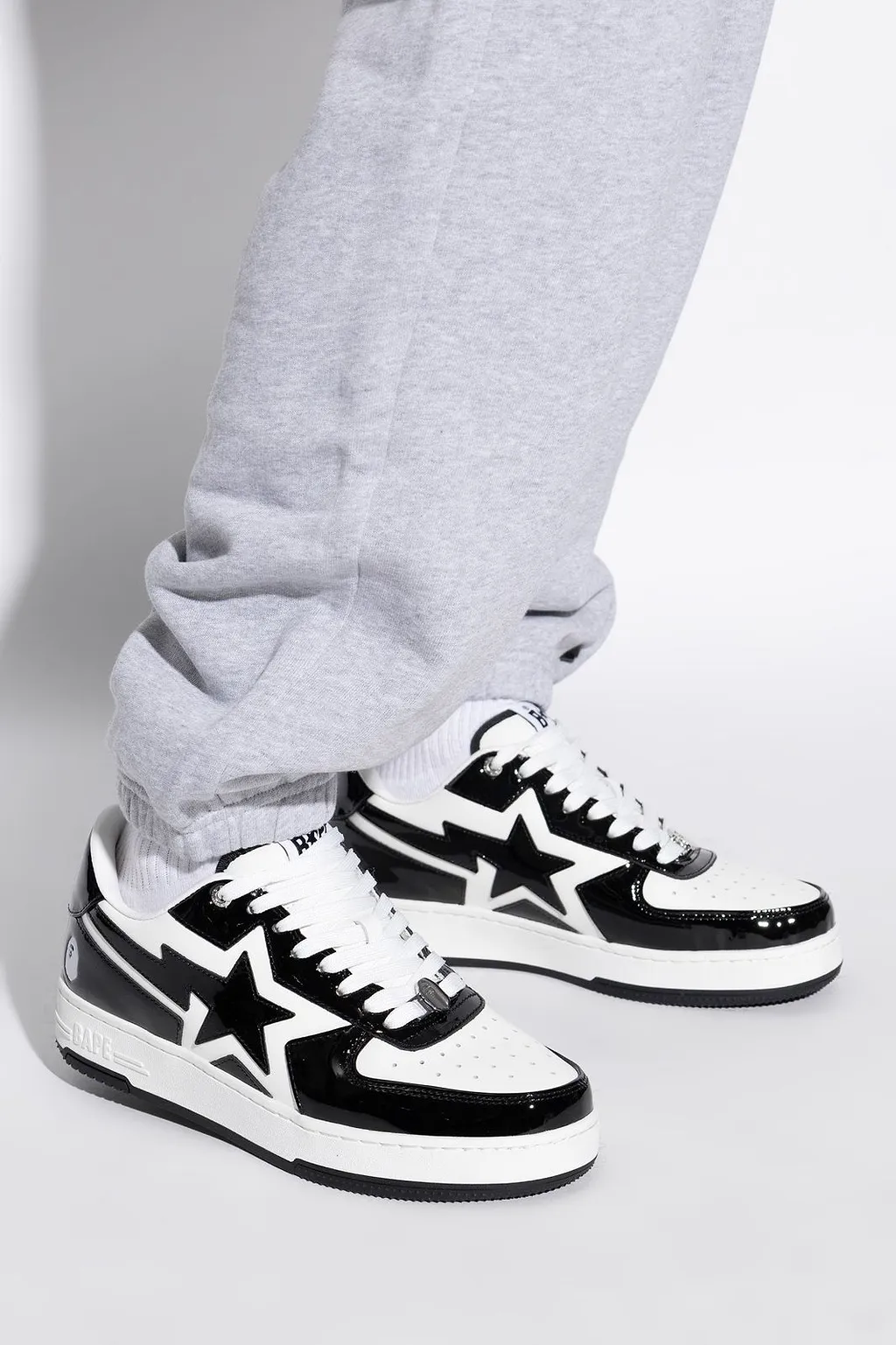 Bape Sta Logo Low-Top Sneakers