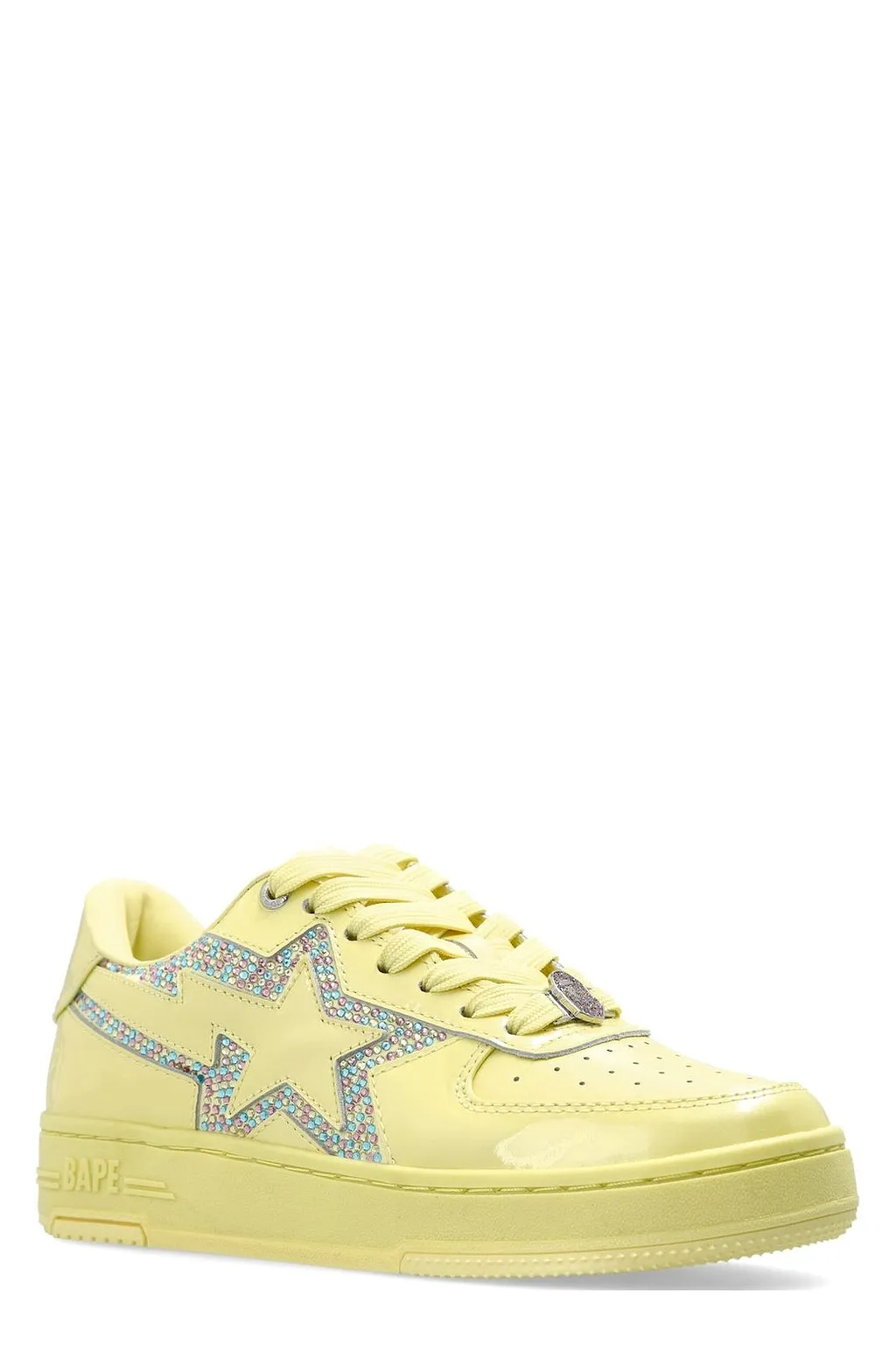 A Bathing Ape® Bape Sta Logo Low-Top Sneakers