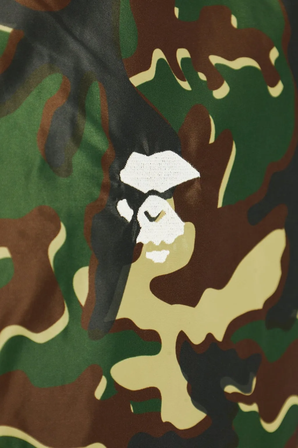 A Bathing Ape® Camo Print Coach Jacket