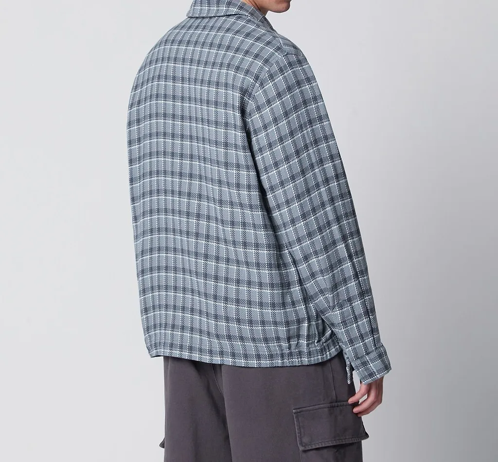 A Bathing Ape Checked Zip-Up Shirt