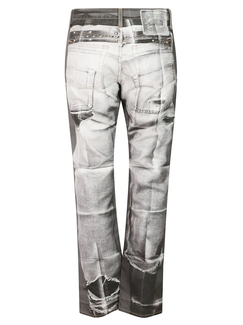 Acne Studios Trompe-L'oeil Distressed Jeans