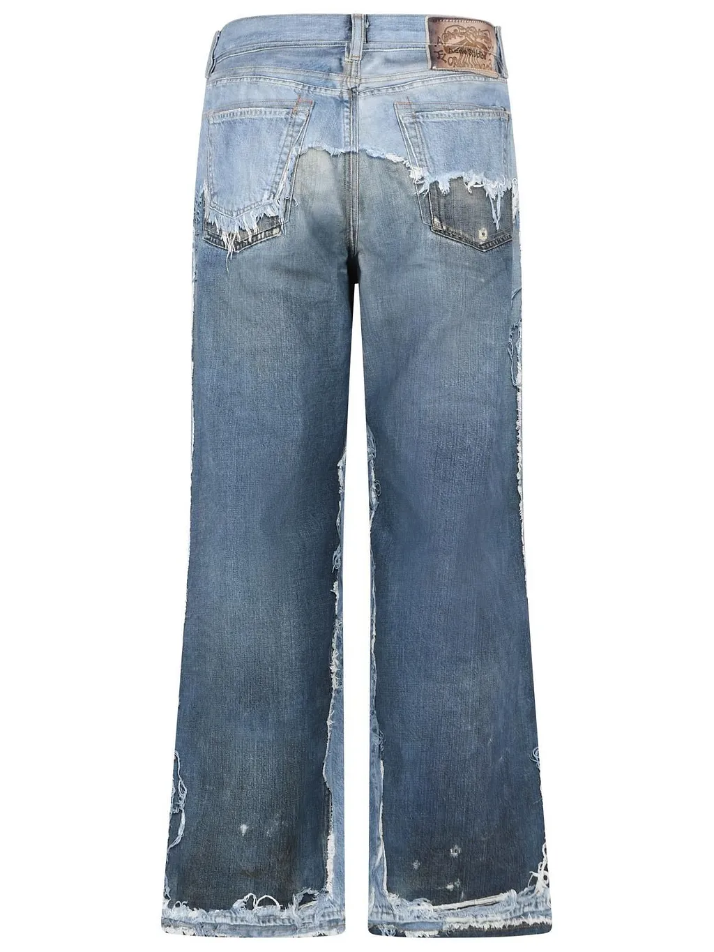 Acne Studios Trompe L'oeil Jeans