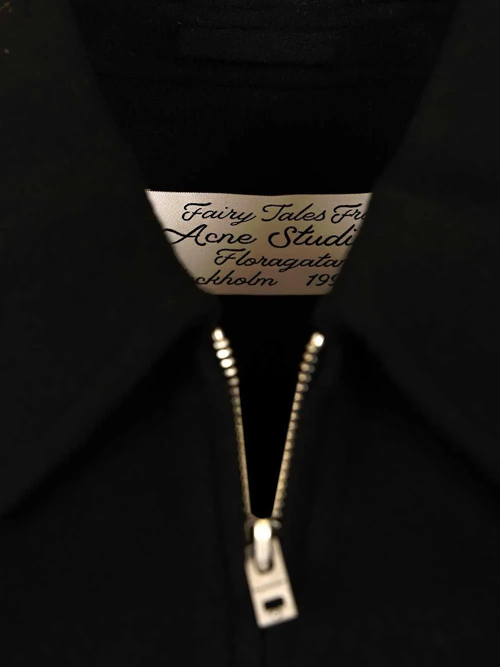 Acne Studios Zip-Up Long Sleeved Jacket