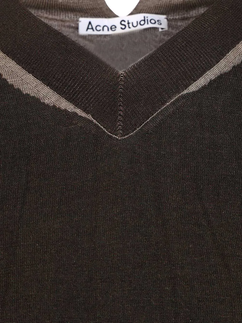 Acne Studios Wrinkled V-Neck Jumper