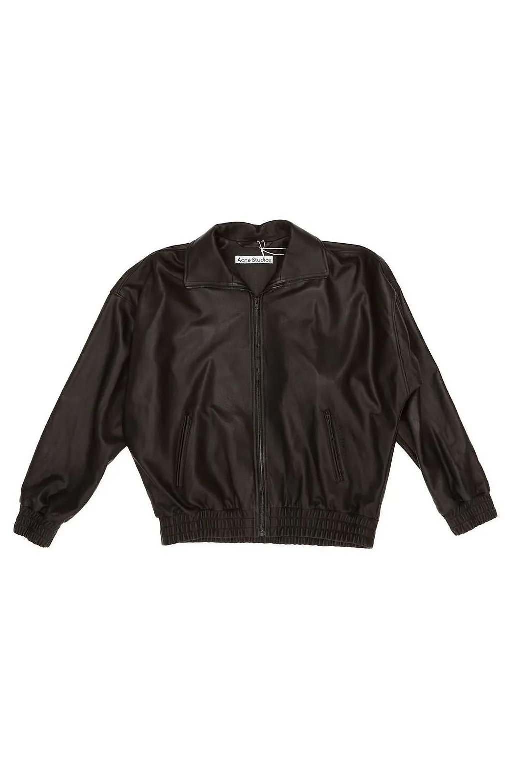 Acne Studios Zip-Up Leather Jacket