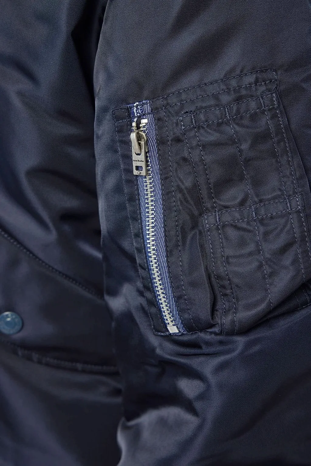 Acne Studios Zip-Up Bomber Jacket