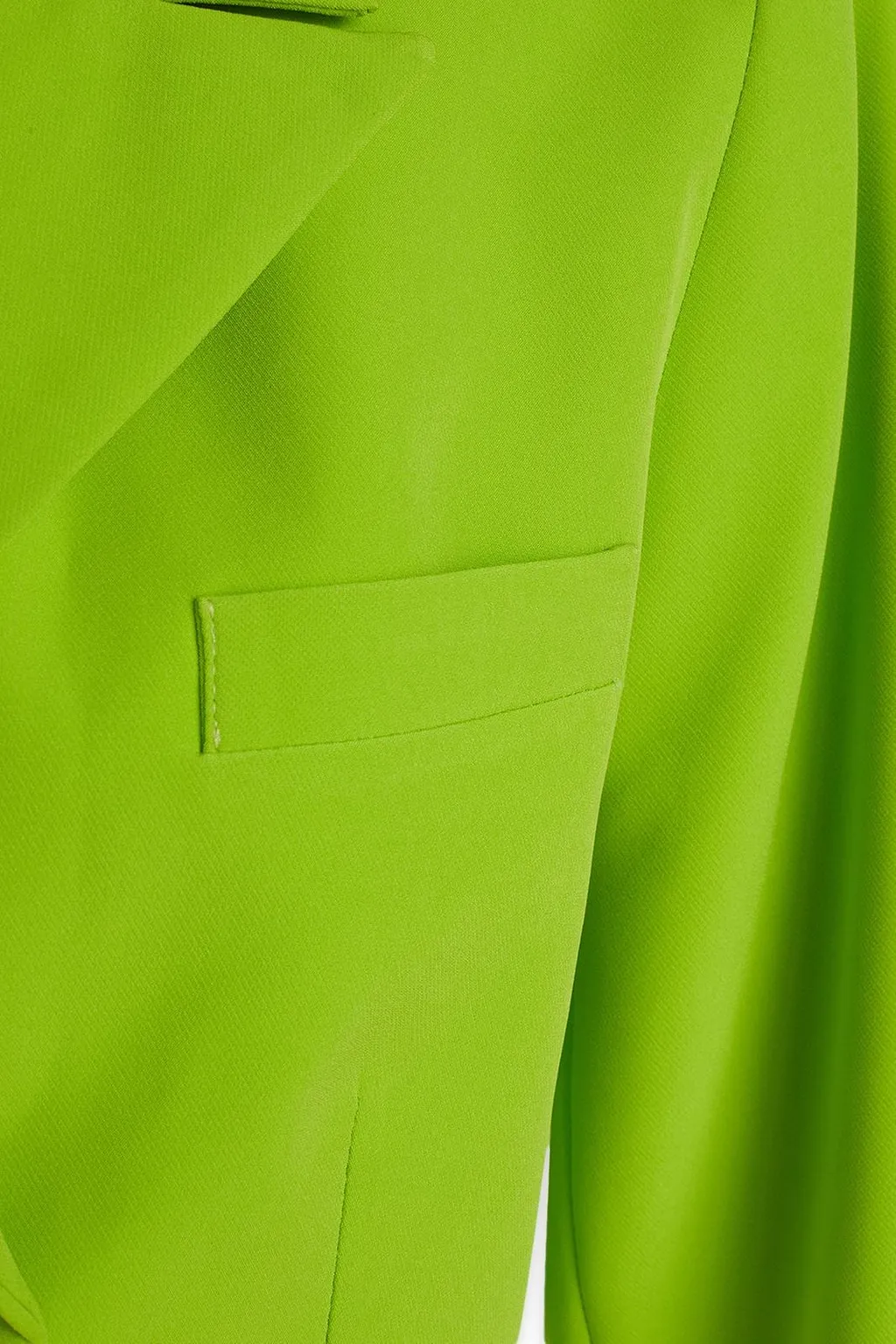 Actualee Cropped Double-Breasted Blazer