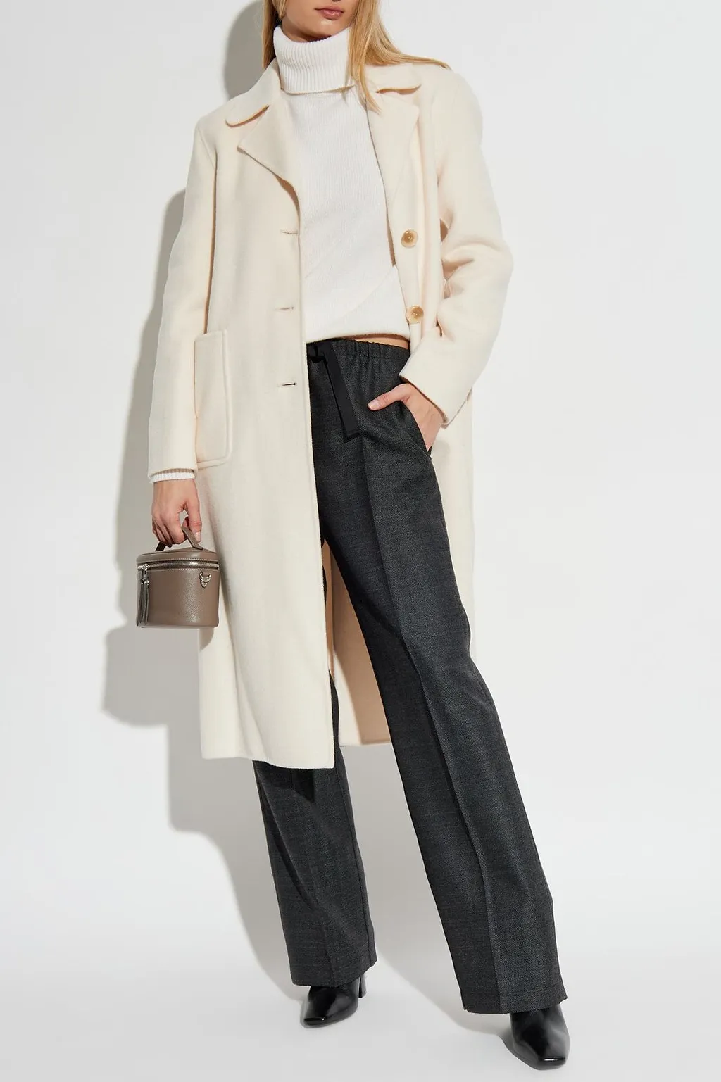 Belted Wool Coat