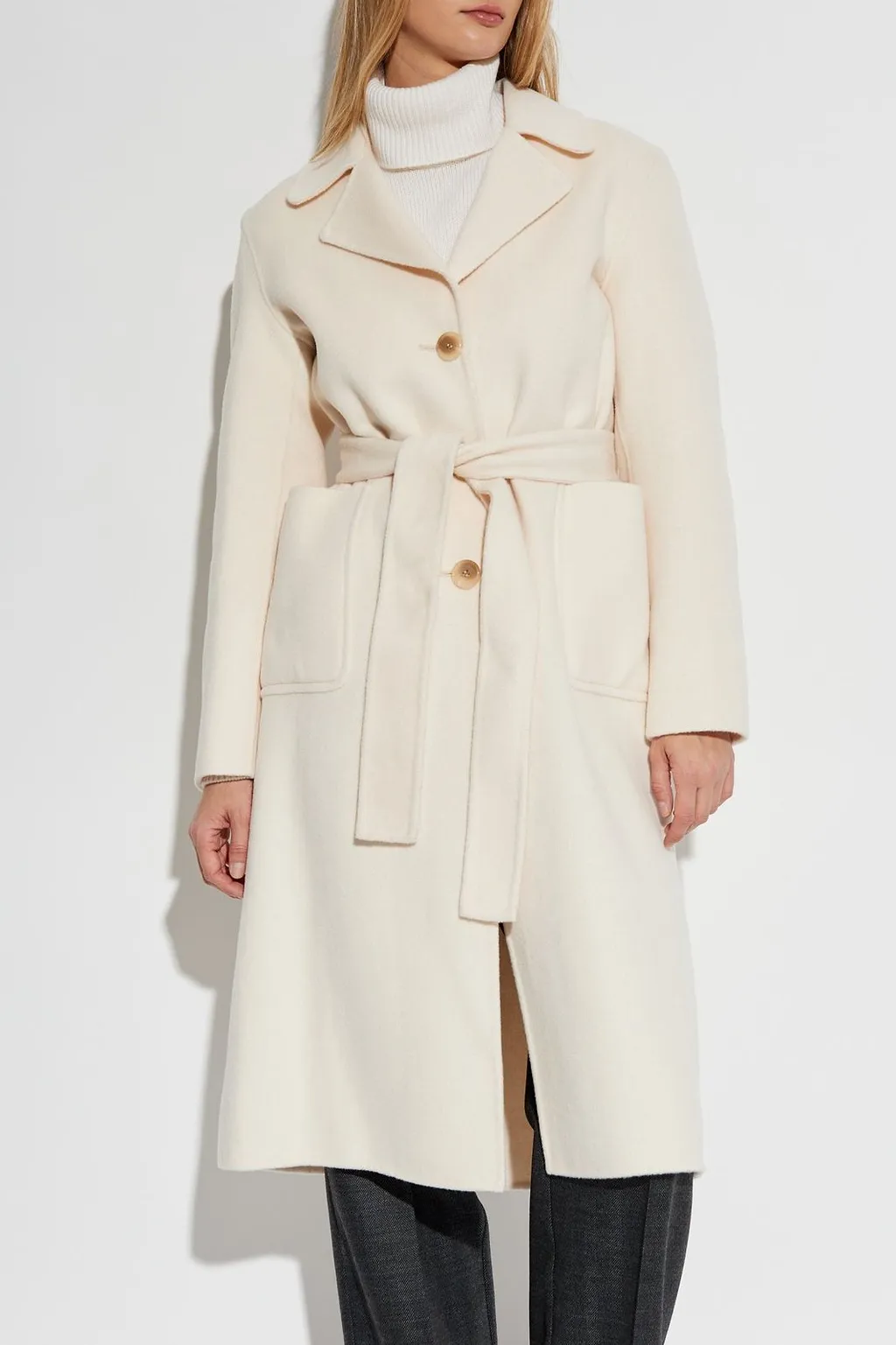 Belted Wool Coat
