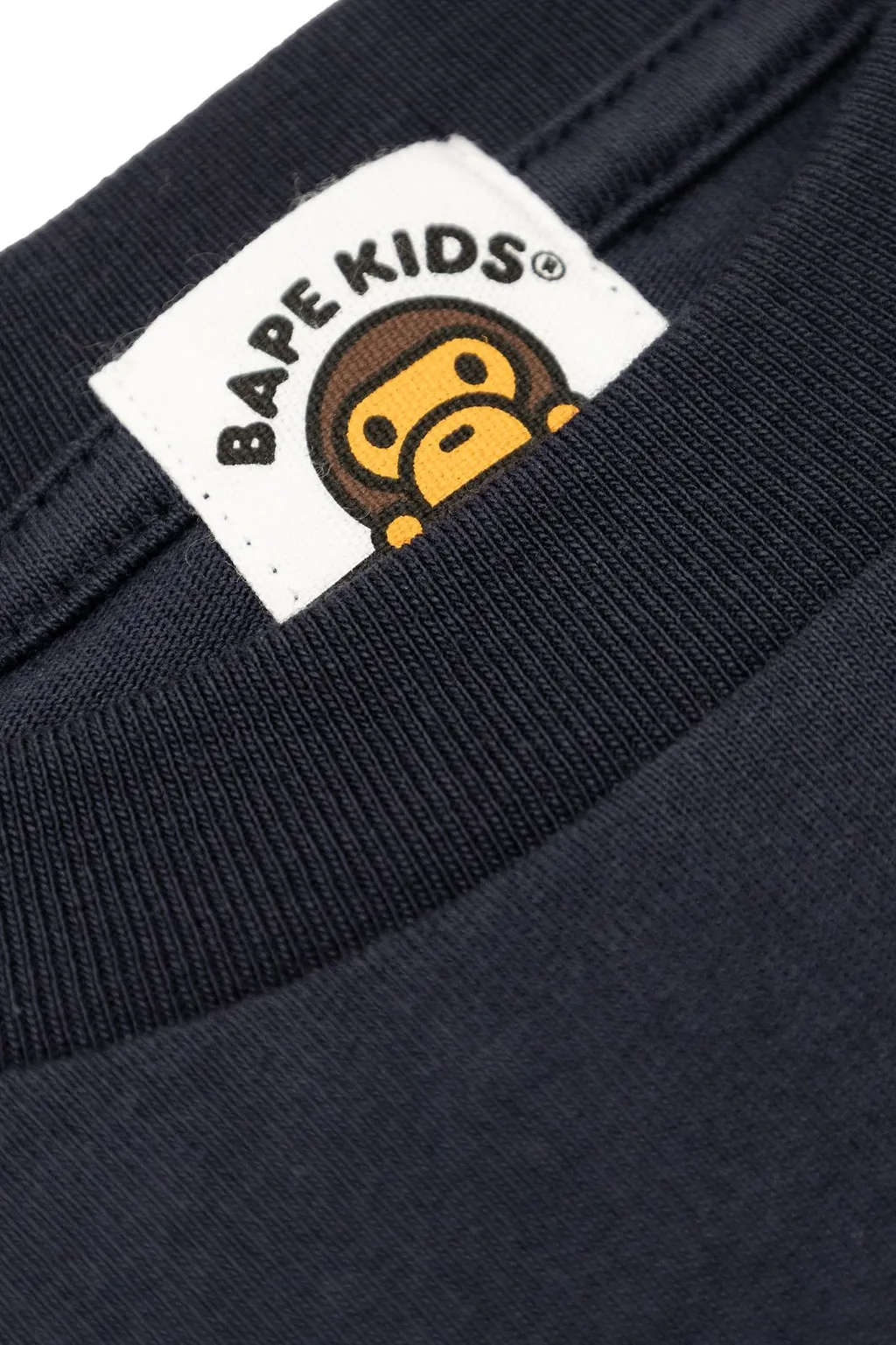 A Bathing Ape® Kids Logo Patch T-Shirt
