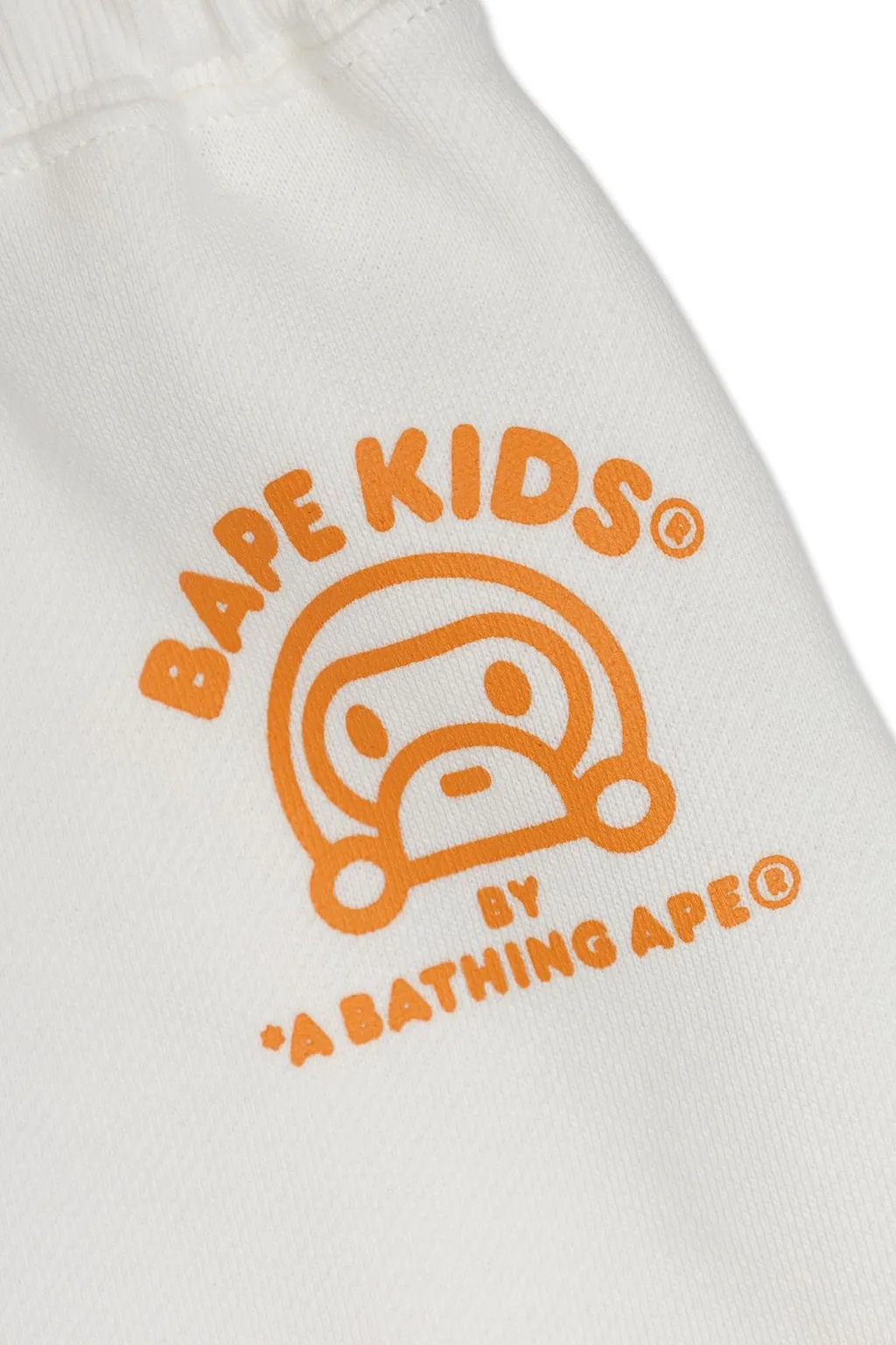 A Bathing Ape Kids Character Print Joggers