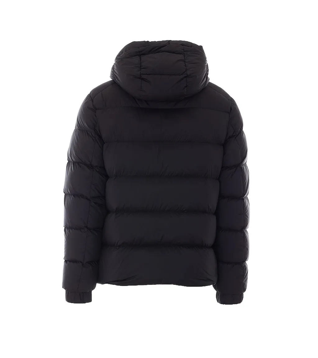 Add Hooded Cocoon Down Jacket