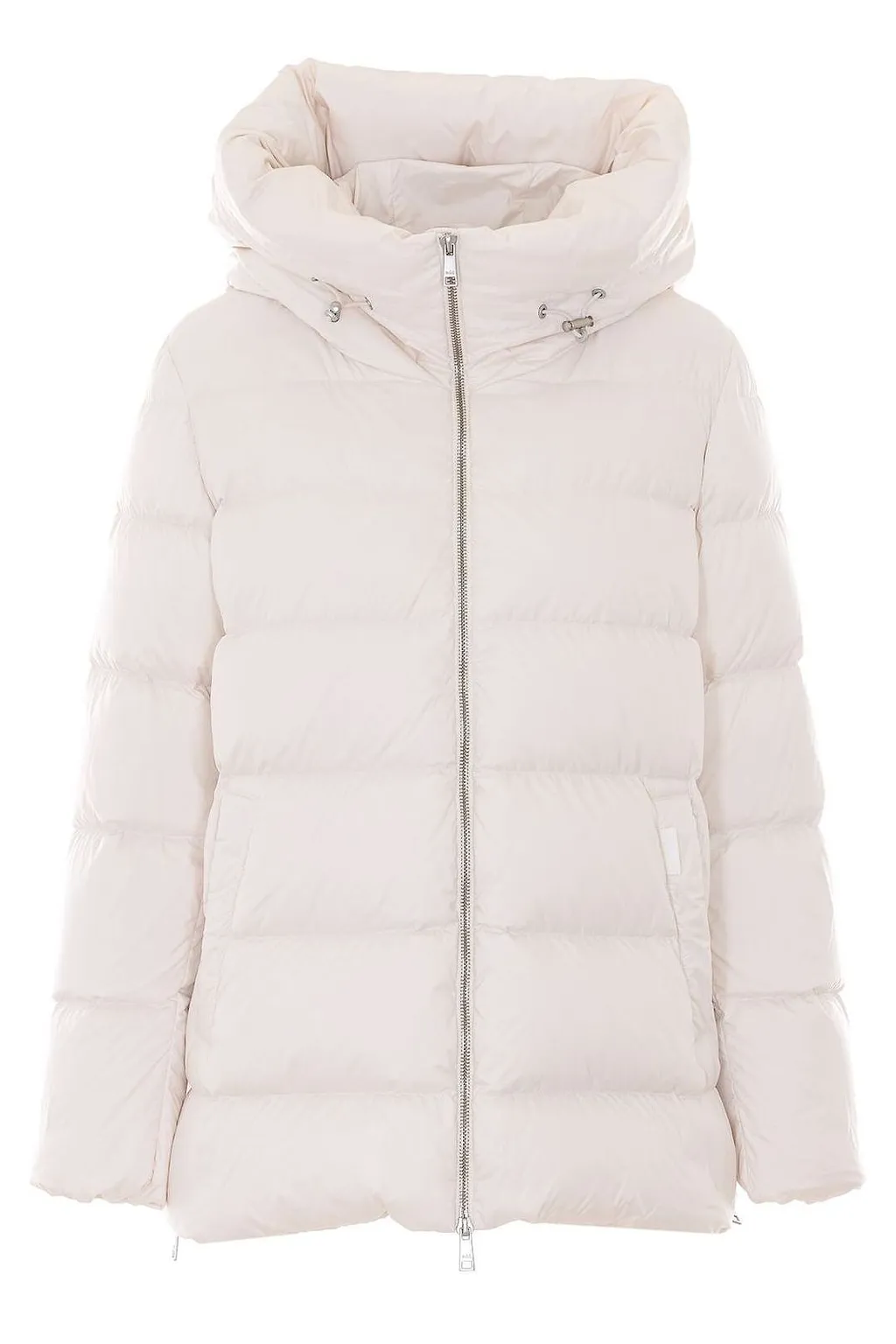 Add Hooded Cocoon Down Jacket