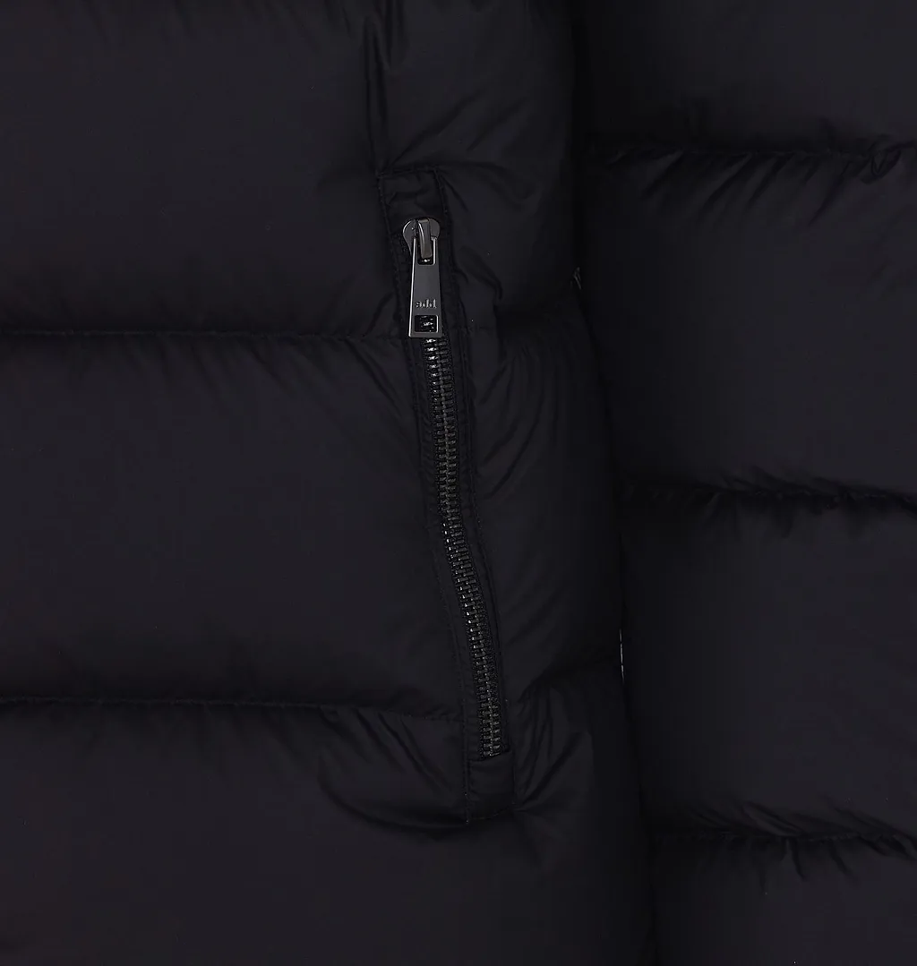 Add Hooded Cocoon Down Jacket