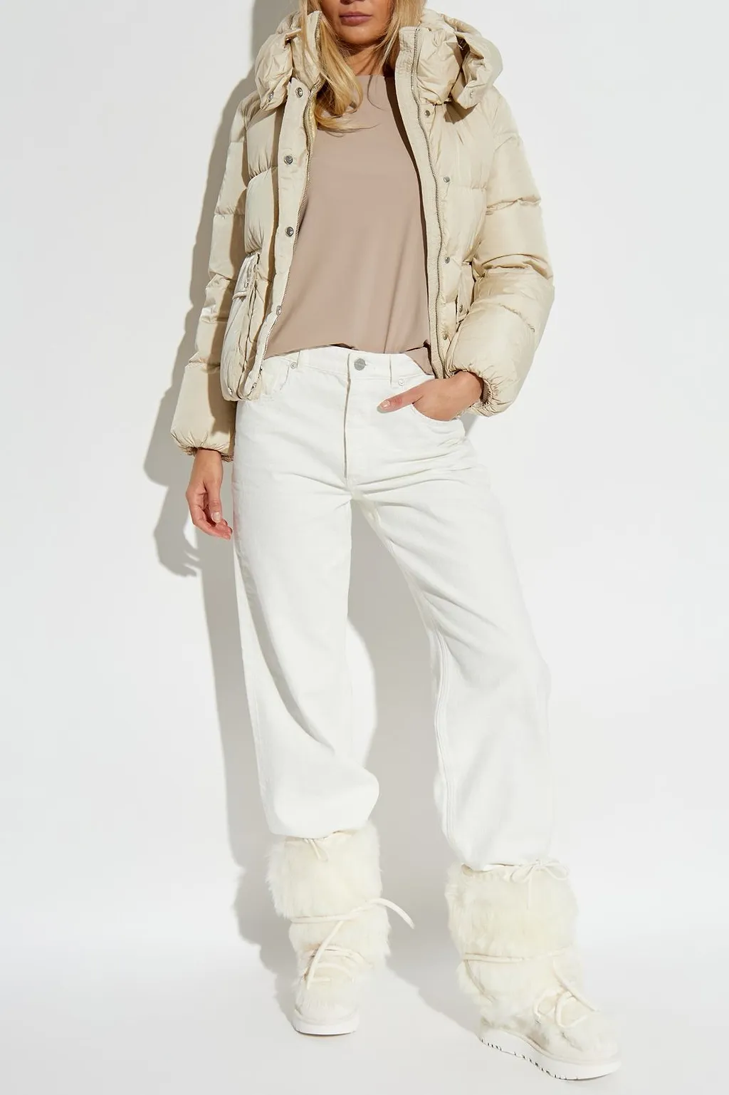 Add Hooded Down Jacket