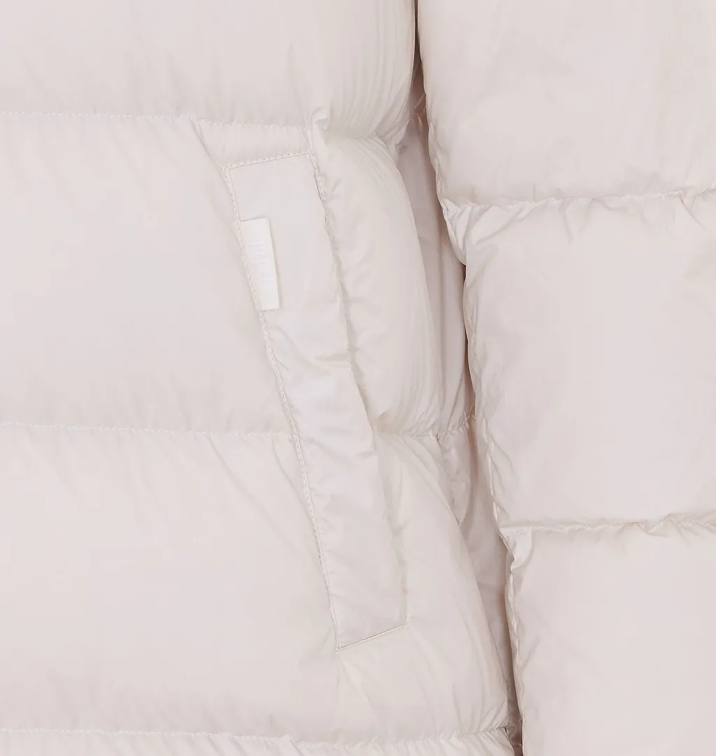 Add Hooded Cocoon Down Jacket
