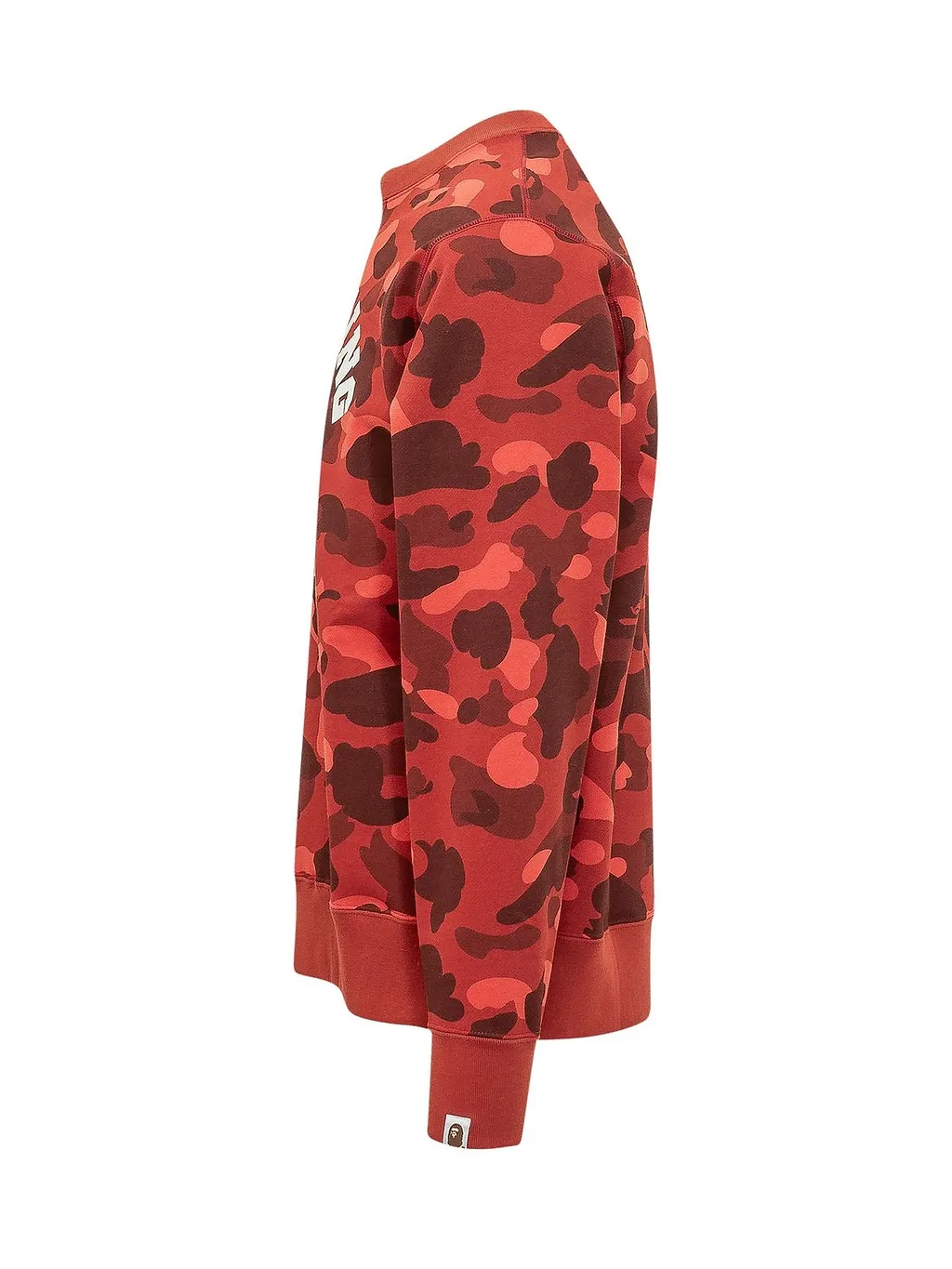 A Bathing Ape® Logo Camo Crewneck Sweatshirt