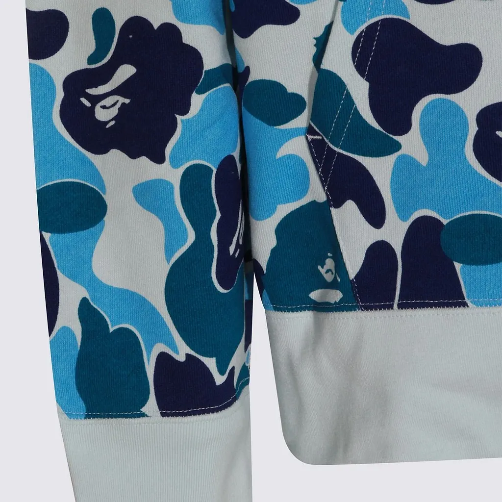 A Bathing Ape® Logo Camo Hoodies