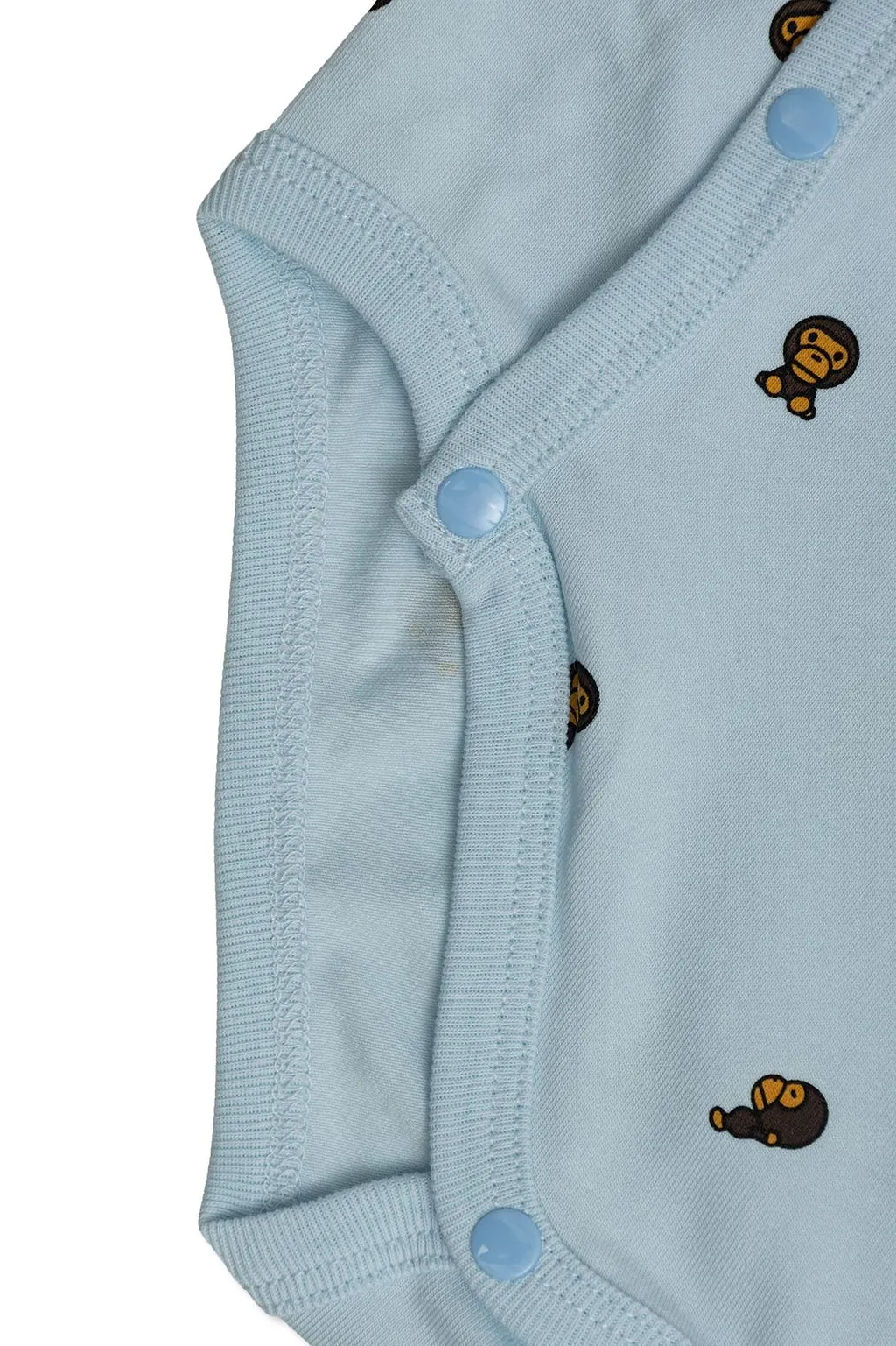 A Bathing Ape® Kids Printed Long Sleeve Bodysuit