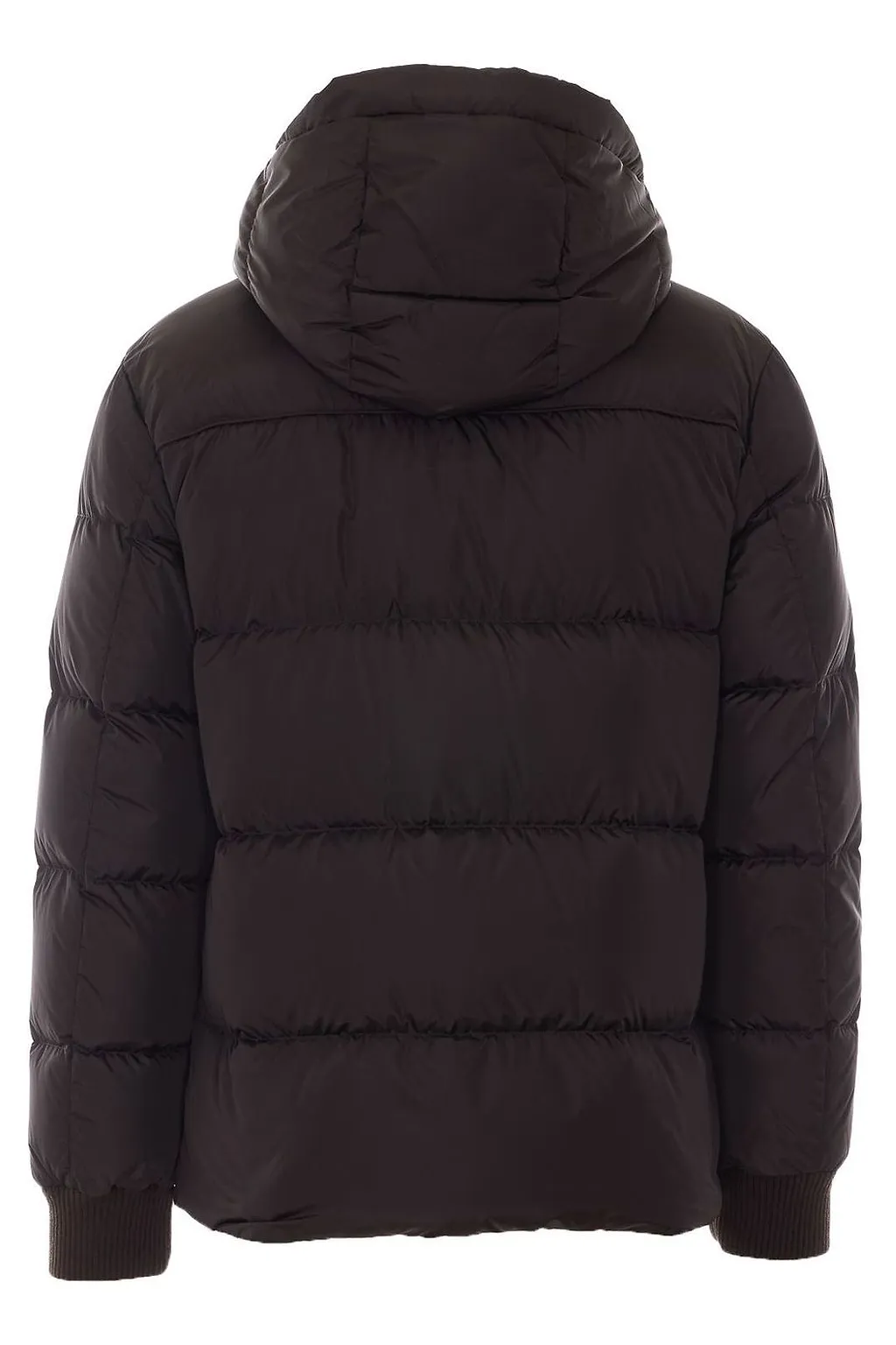 Add Hooded Padded Down Jacket