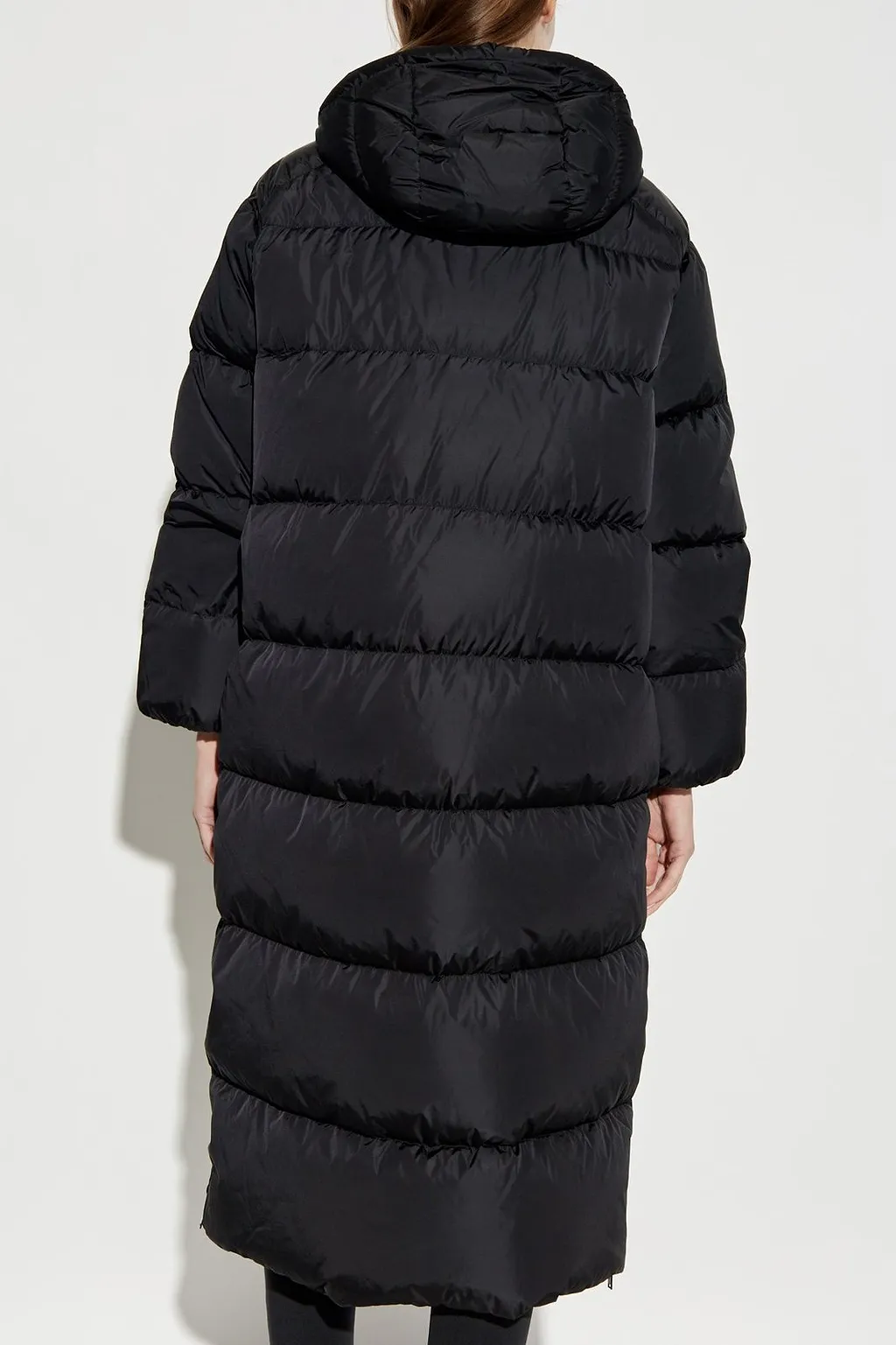 Add Hooded Long Down Jacket