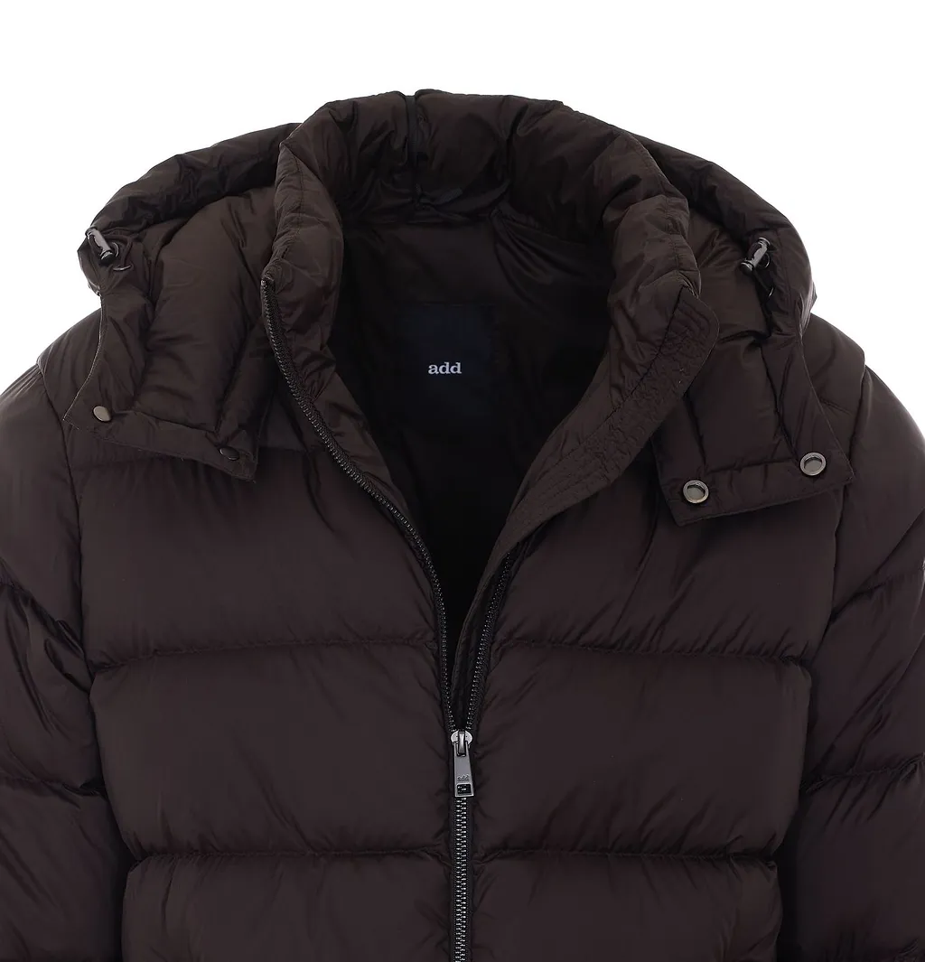 Add Hooded Puffer Down Jacket