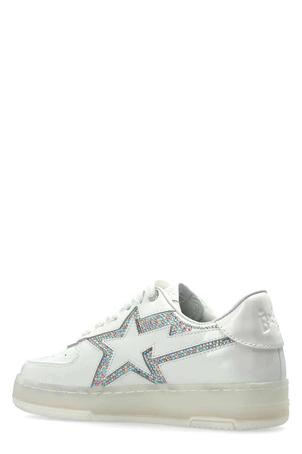 A Bathing Ape® Logo-Detail Low-Top Sneakers