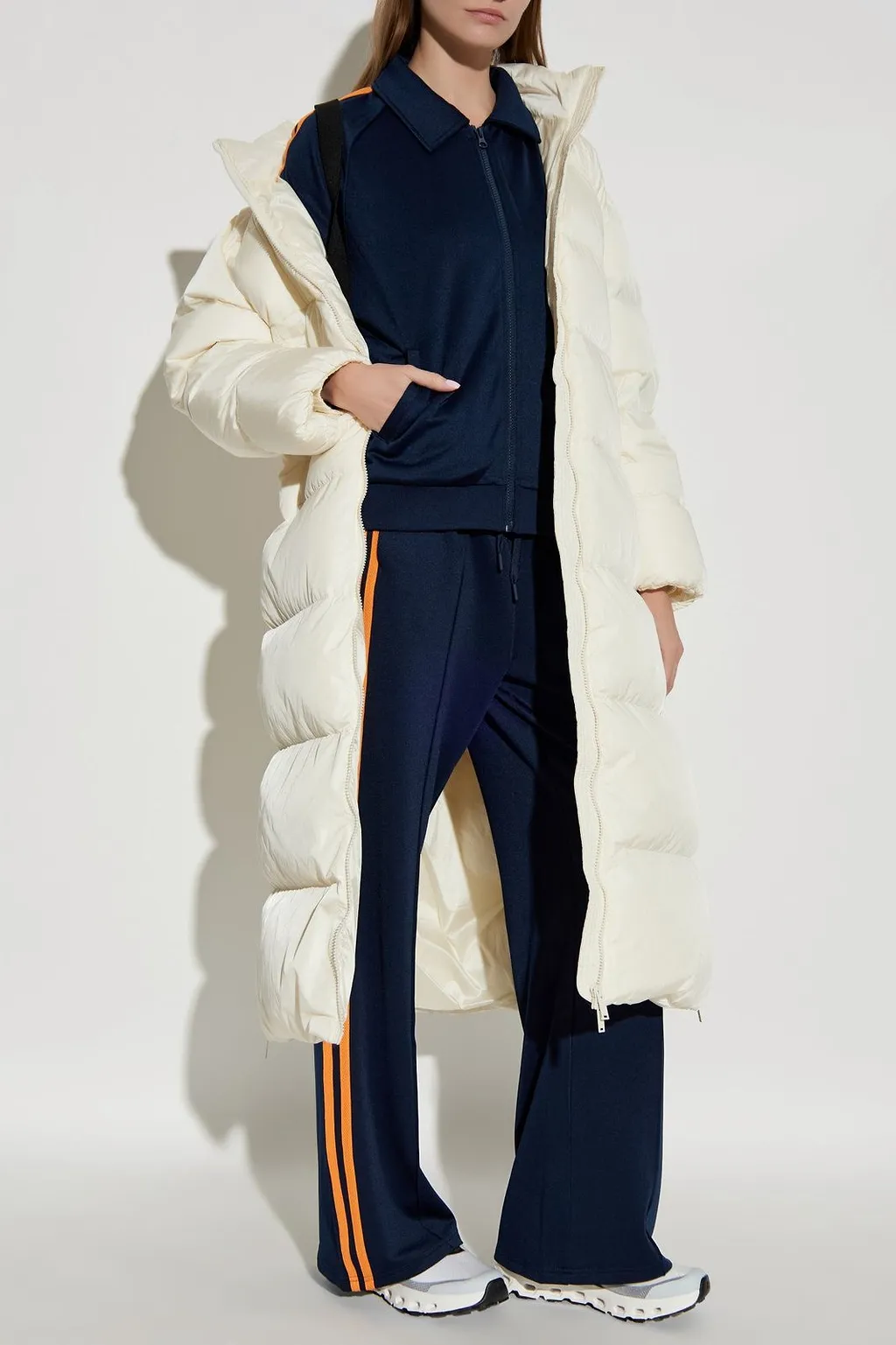 Add Long Down Jacket