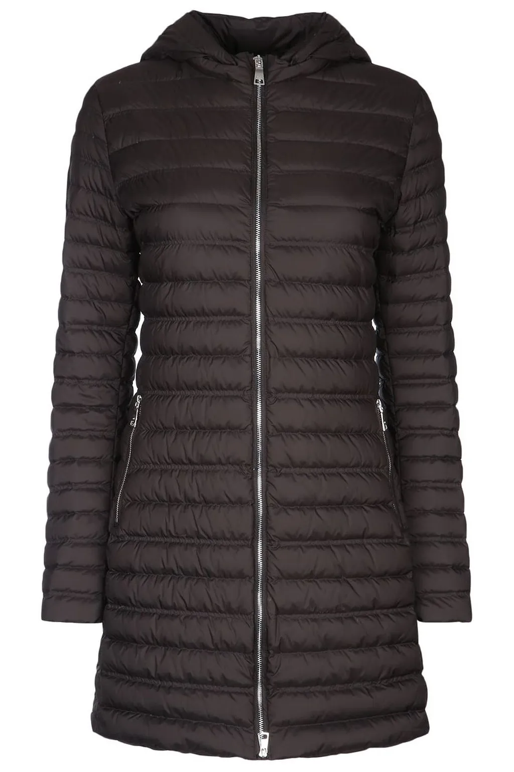 Add Hooded Quilted Jacket